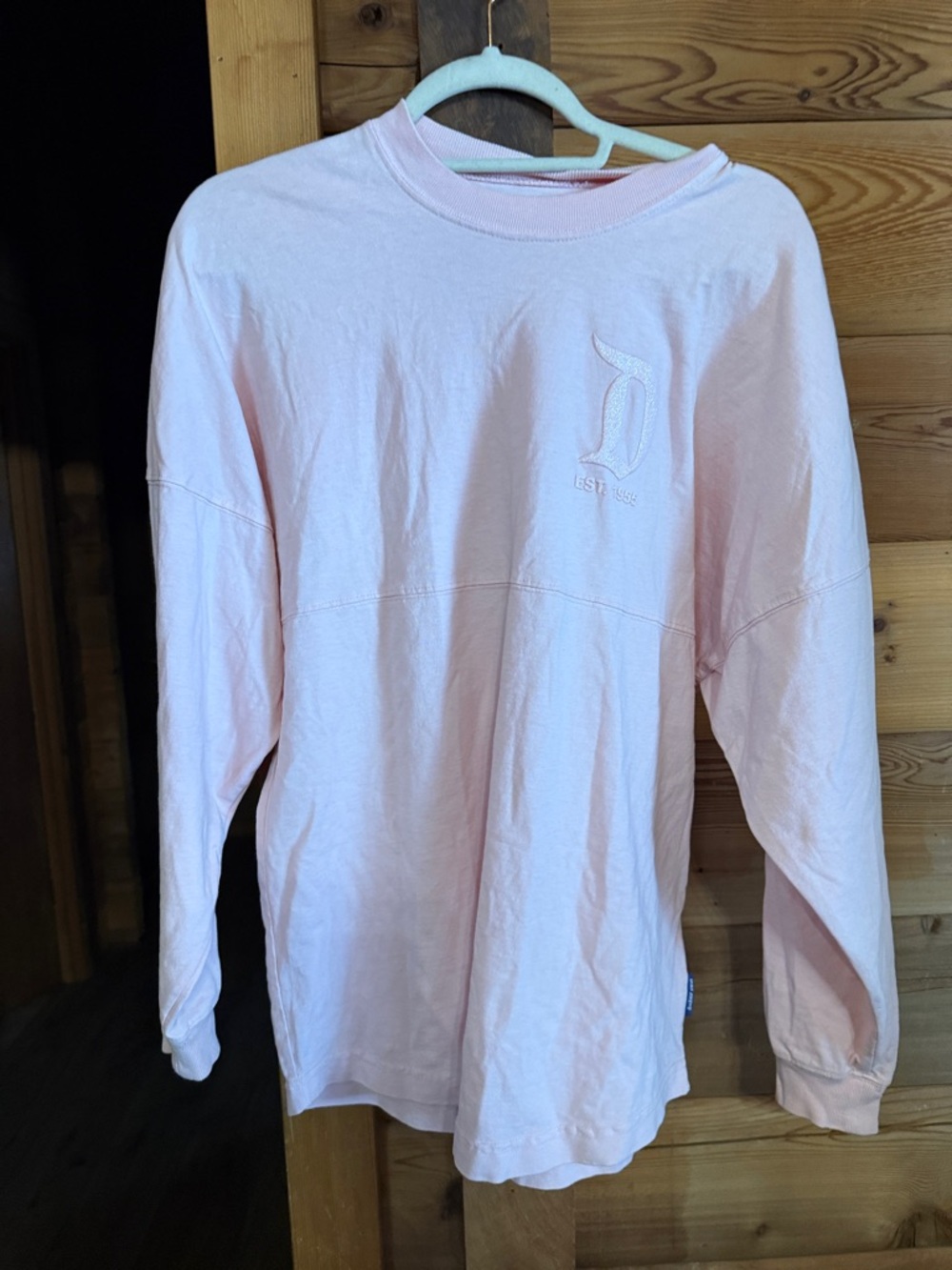 Disney Light Pink Long Sleeve Graphic Tee